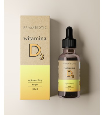 Witamina D3 -  krople 30 ml - Primabiotic 2