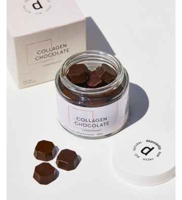 Collagen Chocolate - Chocolates that support the formation of collagen 125 g - Depuravita 3