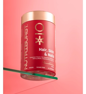 Hair, Skin & Nails - Dietary supplement for strengthening skin, hair and nails 60 pcs. - Nutriburst 3