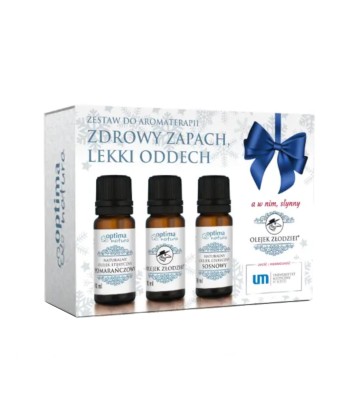 Zestaw Zdrowy Zapach Lekki Oddech 3 x 10 ml - Optima Natura 1
