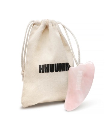 Kamień Gua Sha do masażu twarzy - Kwarc różowy - HHUUMM 2