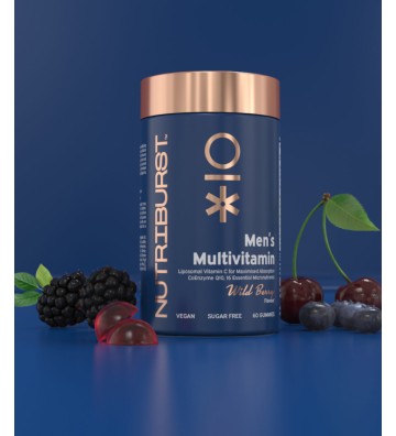Men's Multivitamin - Żelki multiwitaminowe dla mężczyzn 60 szt. - Nutriburst 1