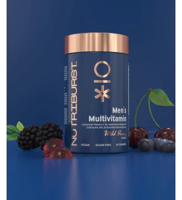 Men's Multivitamin - Żelki multiwitaminowe dla mężczyzn 60 szt. - Nutriburst 2