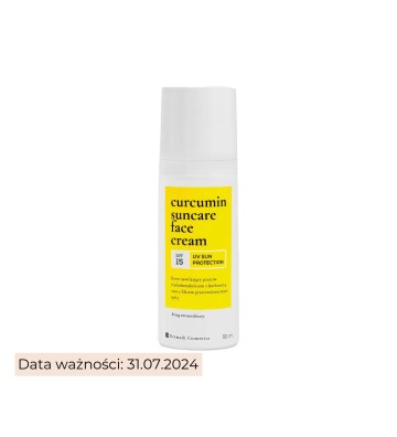Moisturizing cream against imperfections with curcumin and SPF15 50ml - Dermash Cosmetics 1