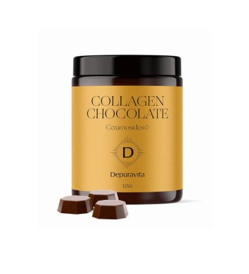 Collagen Chocolate - Czekoladki wspierające powstawanie kolagenu 125 g - Depuravita