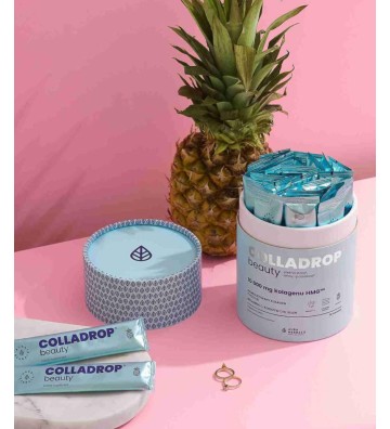 Colladrop Beauty Kolagen morski 10000 mg ananas, saszetki 30 szt. - Aura Herbals 3