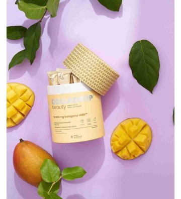 Colladrop Beauty Kolagen morski 10000 mg mango, saszetki 30 szt. - Aura Herbals 4