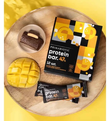 Protein Bar - Baton wysokobiałkowy o smaku mango - Primabiotic 3