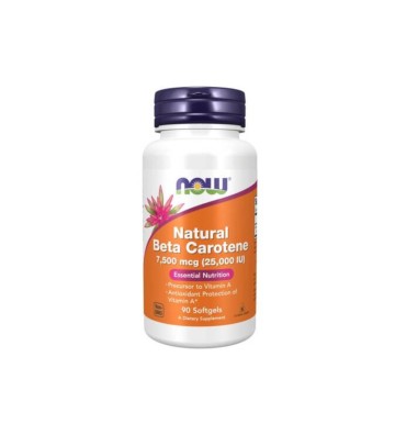 copy of Natural Beta-carotene 7mg 60 capsules 90 - NOW Foods 1