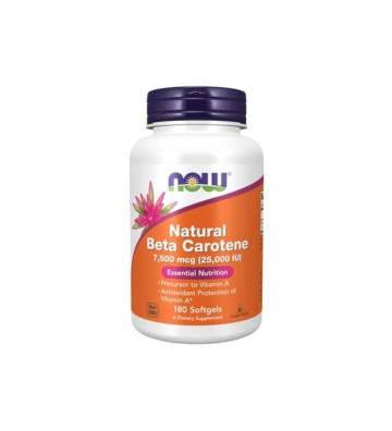 copy of Natural Beta-carotene 7mg 60 capsules 180 - NOW Foods 1