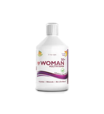 Woman 50+ Multivitamin - Multiwitamina dla kobiet 500 ml - Swedish Nutra