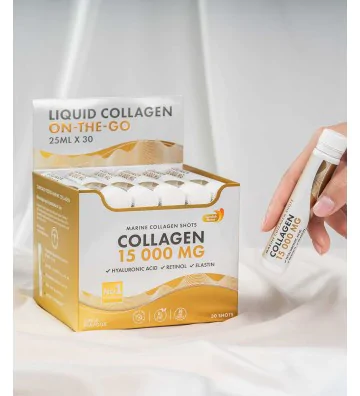 Marine Collagen 15 000 mg Shots - Suplement diety z kolagenem 30 szt. - Swedish Nutra 2