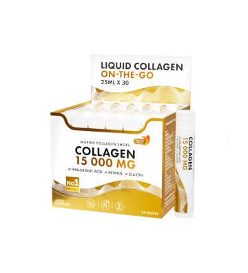 Marine Collagen 15 000 mg Shots - Suplement diety z kolagenem 30 szt. - Swedish Nutra 1