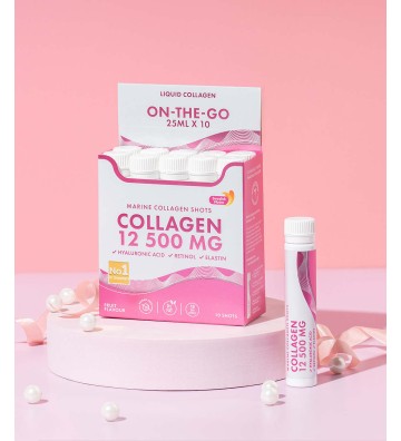 Marine Collagen 12 500 mg Shots - Suplement diety z kolagenem 10 szt. - Swedish Nutra 2