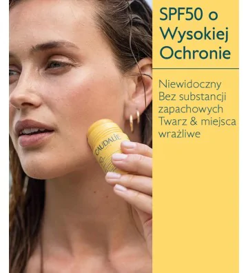Vinosun Protect Niewidoczny Sztyft o Wysokiej Ochronie SPF50+ 15g - Caudalie 5