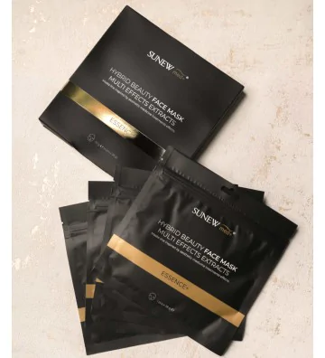 ESSENCE+ Hybrid mask with peptides and snail mucus 4 szt. - SunewMed+ 2