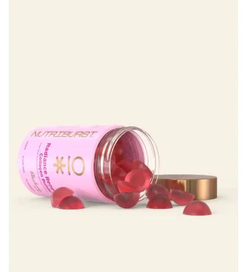Radiance Renew Collagen Builder- Żelki wspierające powstawanie kolagenu 60 szt. - Nutriburst 2