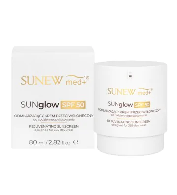SUNglow Przeciwsłoneczny krem do twarzy SPF 50 80ml - SunewMed+ 6