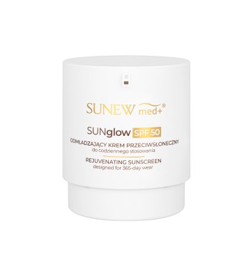 SUNglow Przeciwsłoneczny krem do twarzy SPF 50 80ml - SunewMed+