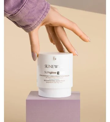 SUNglow Przeciwsłoneczny krem do twarzy SPF 50 80ml - SunewMed+ 4