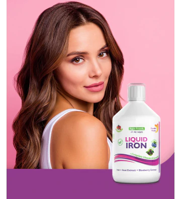 Liquid Iron - Suplement diety z żelazem 500 ml - Swedish Nutra 2
