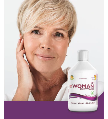 Woman 50+ Multivitamin - Multiwitamina dla kobiet 500 ml - Swedish Nutra 2