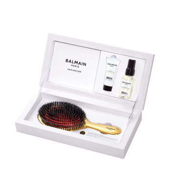 Golden Boar Bristle Spa Brush - Balmain Hair Couture 1