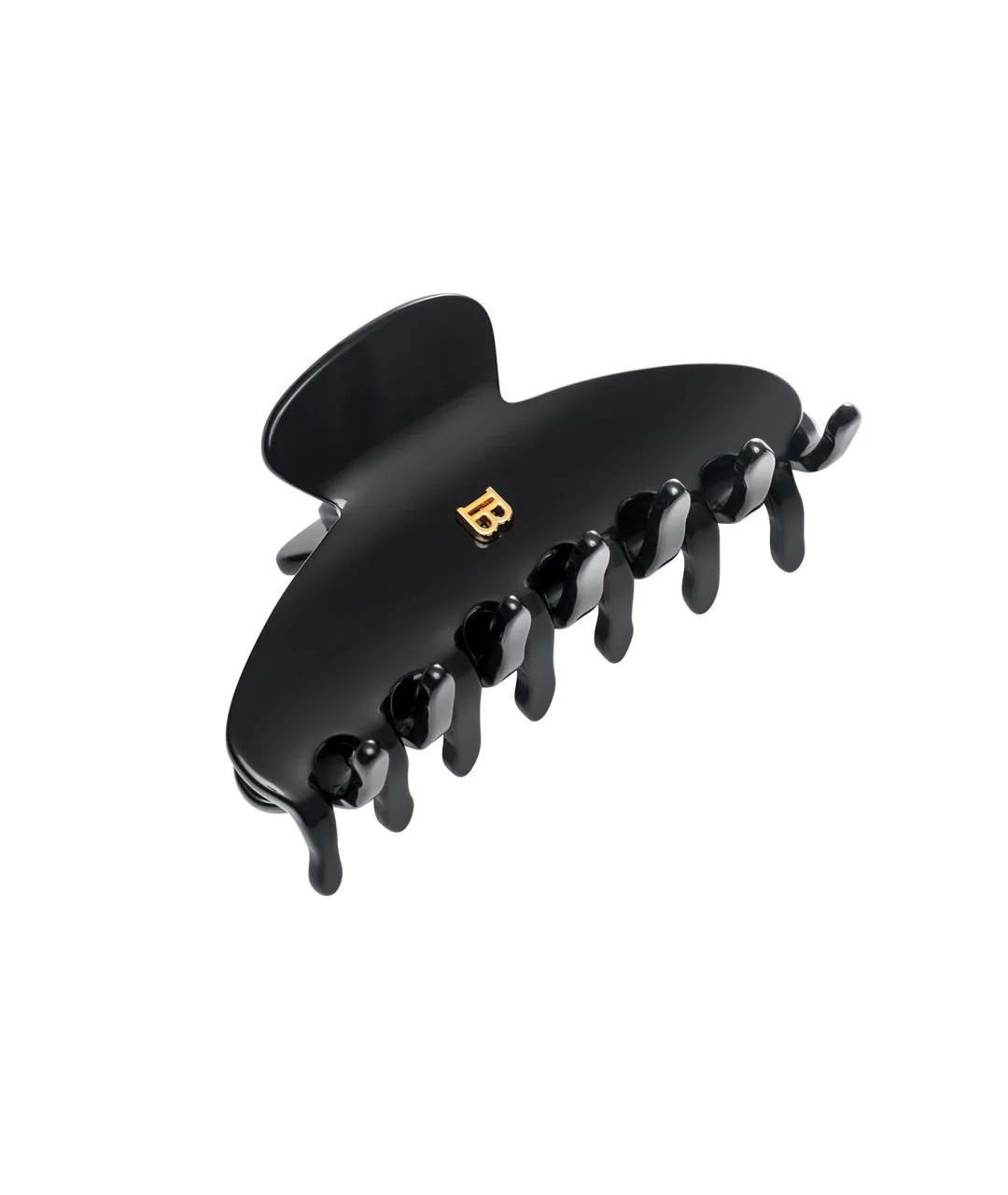 Hair buckle M Black medium 8.5 cm x 4 cm Hair buckle M Black medium 8.5 cm x 4 cm