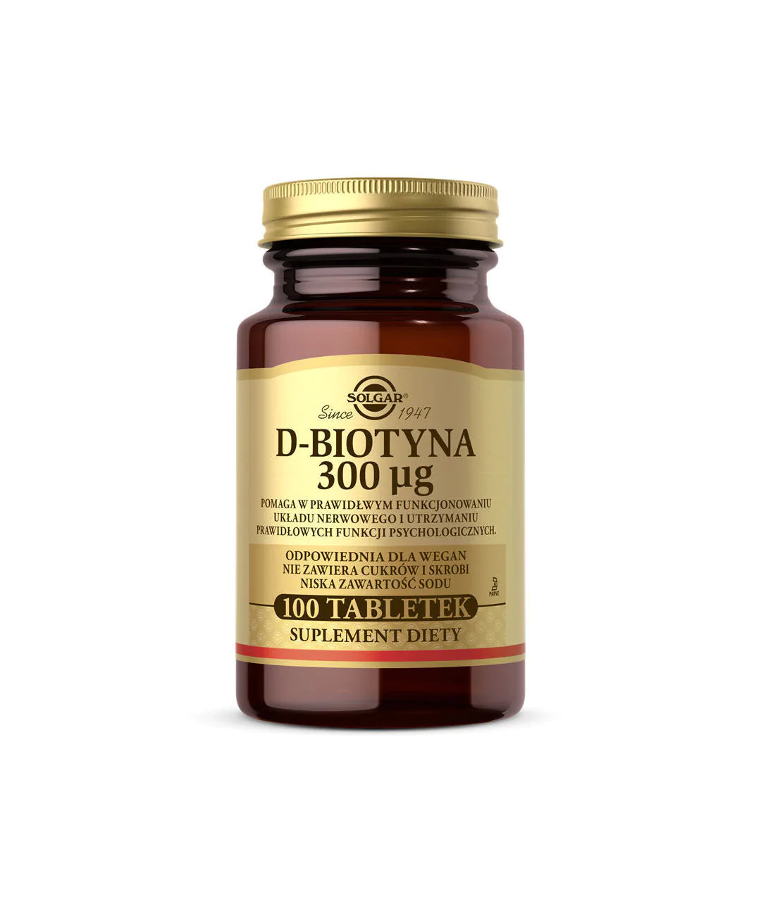 D-biotyna 300mcg 100 tabletek D-biotyna 300mcg 100 tabletek