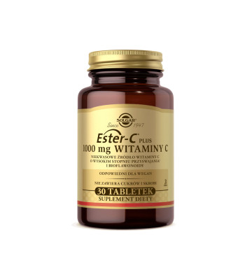 Ester-C plus 1000mg vitamin C 30 capsules - Solgar