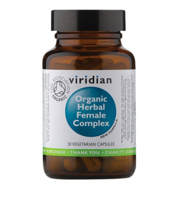 Organic Herbal Complex for Women 30 pcs. - Viridian