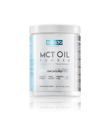 Olej MCT w proszku - Bezsmakowy 300 g - BeKeto 1