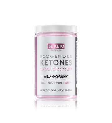 Exogenous Ketones - Wild Raspberry 150 g - BeKeto