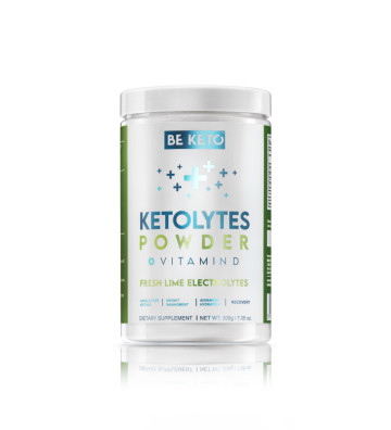 Ketolytes Electrolytes in Powder - Fresh Lime 200 g - BeKeto