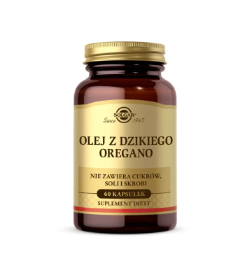 Wild oregano oil 60 capsules - Solgar 1
