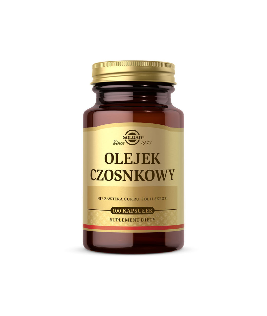 Olejek czosnkowy 100 kapsułek Olejek czosnkowy 100 kapsułek
