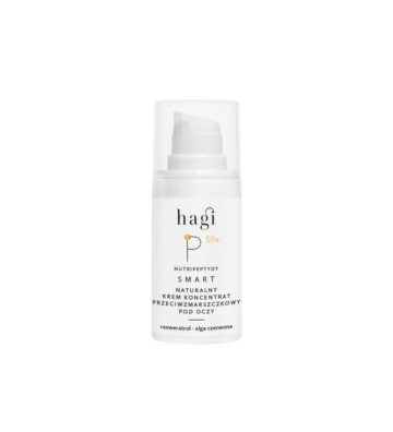 Anti-wrinkle eye cream with nutripeptides and resveratrol SMART P 15 ml - Hagi