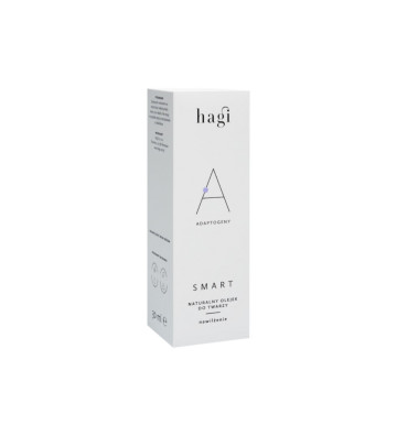 Nawilżający olejek do masażu twarzy z adaptogenami SMART A 30 ml - Hagi 2