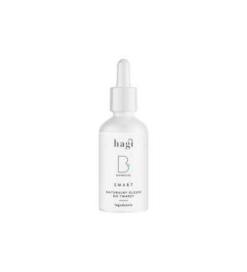 Łagodzący olejek do masażu twarzy z bisabololem SMART B 30 ml - Hagi