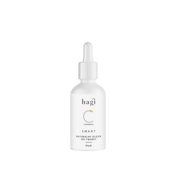 Rozświetlający olejek do masażu twarzy z ceramidami SMART C 30 ml - Hagi 1
