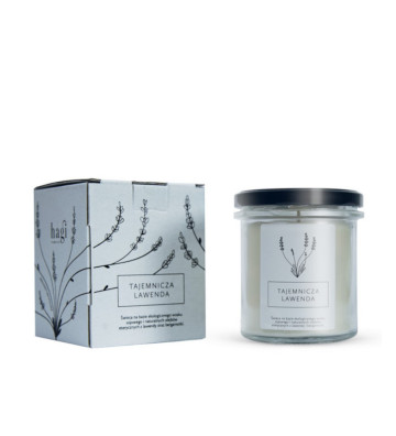 Mysterious Lavender Soy Candle 230 g - Hagi 2
