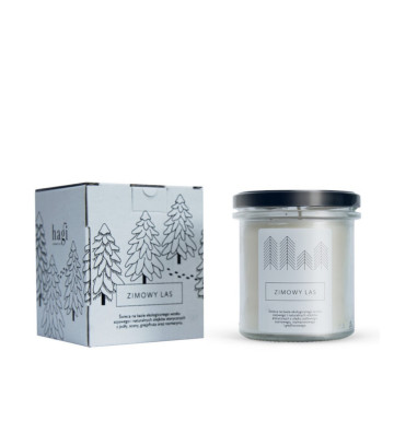 Winter Forest Soy Candle 230 g - Hagi 2