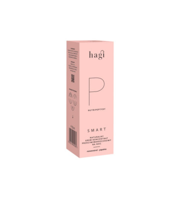 Anti-wrinkle night cream with nutripeptides SMART P 50 ml - Hagi 2