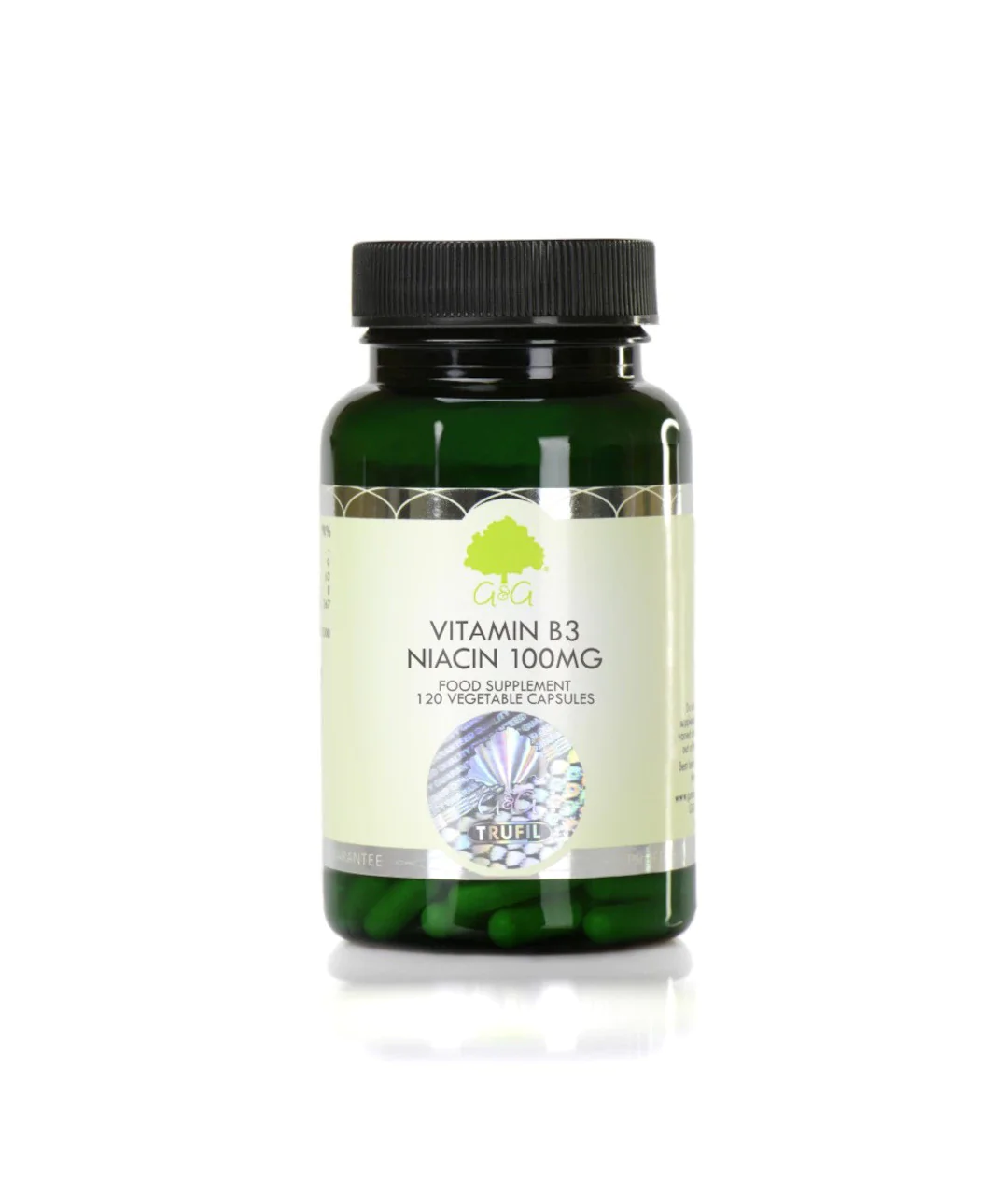 Witamina B3 (Niacyna) 100 mg 120 kapsułek Witamina B3 (Niacyna) 100 mg 120 kapsułek