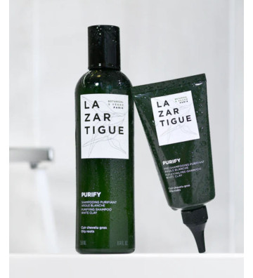 Pre-shampoo regulating cleansing treatment 75 ml - LAZARTIGUE 3
