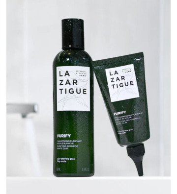 Purifying shampoo- seboregulating shampoo 250 ml - LAZARTIGUE 3
