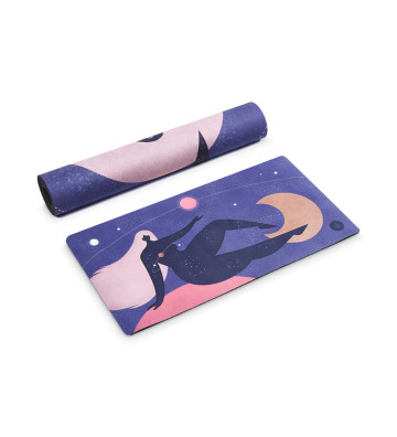 Mini yoga mat COSMIC GIRL - Moonholi