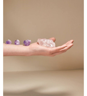 Rose quartz - natural stone - Moonholi 2