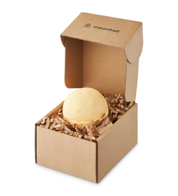 Tropical bath ball - BANANA AND TOFFI 180g - Moonholi 2