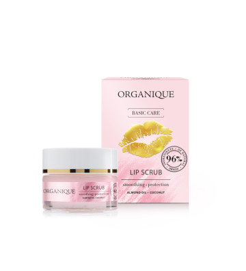 Lip scrub BASIC CARE 15ml with packaging